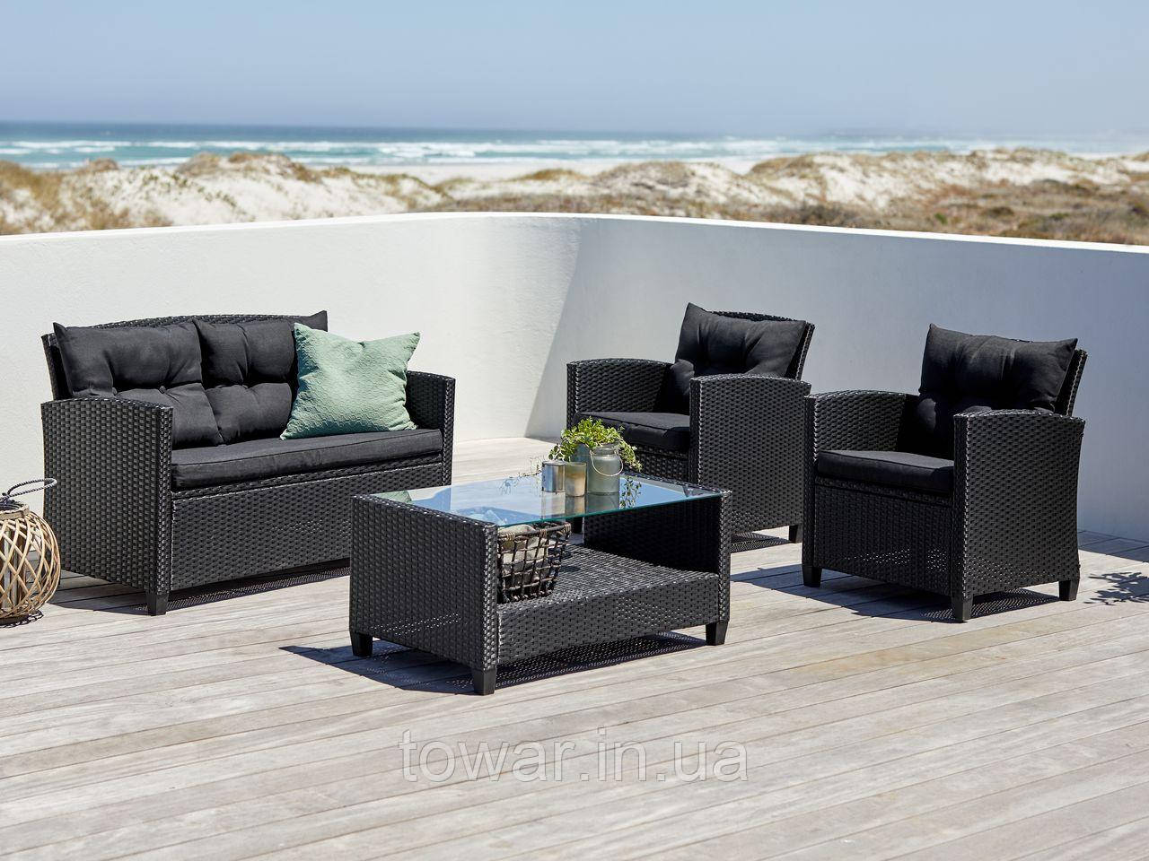 Набір для відпочинку. МОРА 4-місний чорний