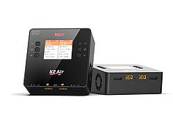 Універсальний зарядний пристрій дуо з блоком живлення ISDT K2 AIR 20A AC/DC 200W/500W для акумуляторів АКБ amc