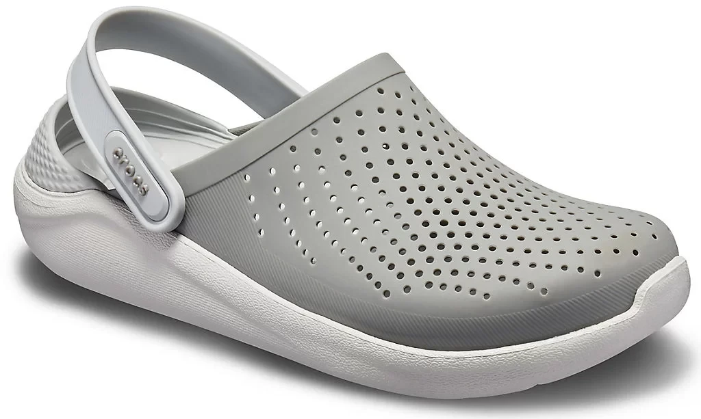 Крокси чоловічі шльопанці сабо ЛайтРайд оригінал / Crocs LiteRide Clog (204592), Сірі