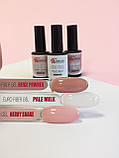 Моделювальний гель для нарощування Euro Fiber Gel Nails Molekula  Beryy Shake 12 мл, фото 3