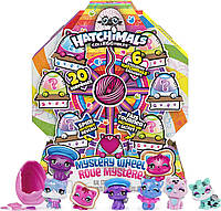 Набор коллекционных фигурок в яйцах Хетчималс Hatchimals CollEGGtibles Cat Crazy Mystery Wheel