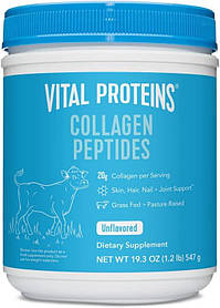 Пептиди колагена без смакових добавок Collagen Peptides Vital Proteins, 567 г