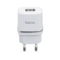 Сетевое Зарядное Устройство Hoco C11 Lightning Цвет Белый