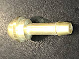 Ніпель d 6 мм під гайку М16х1,5 ДОНМЕТ (латунний), фото 4