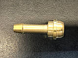 Ніпель d 6 мм під гайку М16х1,5 ДОНМЕТ (латунний), фото 9