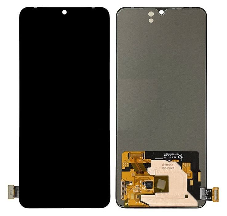 Дисплей + сенсор для Vivo V21 Black OLED