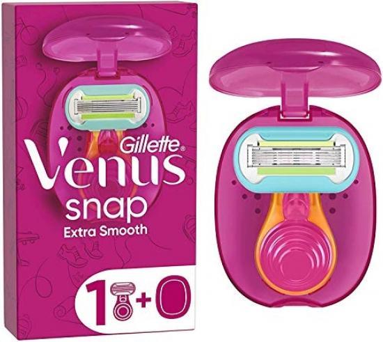 Жіночий бритвений станок Gillette Venus Snap Extra Smooth + футляр 020121
