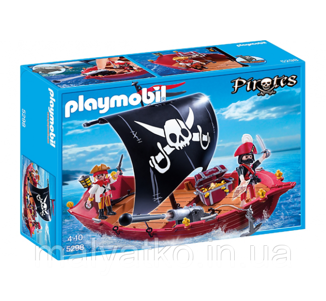 ПІД ЗАСТОСУНОК 20+-ДНЕЙ Playmobil 5298 Піратський корабель