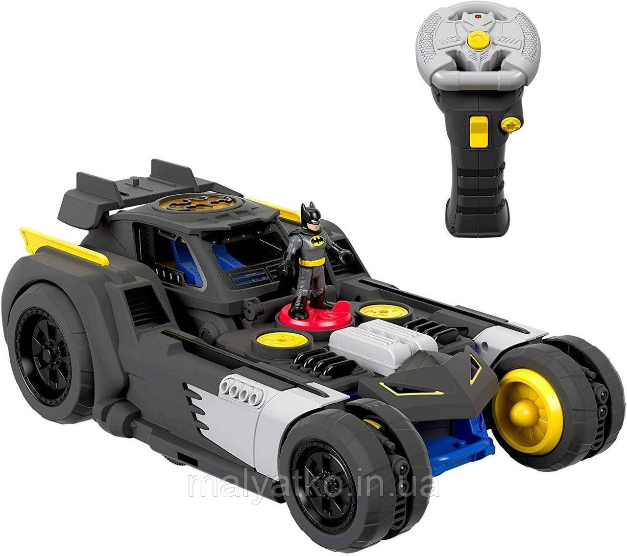 Бетмобіль на РУ Fisher-Price Imaginext DC Transforming Batmobile R/C, фото 1