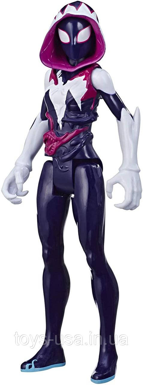 Іграшка Hasbro привид Гвен Стейсі 30 см — Ghost Spider, Maximum Venom, Titan Blast Gear (E8730)