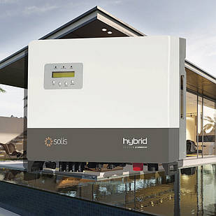 Гібридний трифазний інвертор Solis RHI-3P10K-HVES-5G (10 кВт)