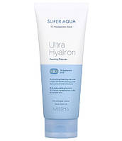 Пінка для вмивання з гіалуроновою Missha Super Aqua Ultra Hyalron Foaming Cleanser 200 мл