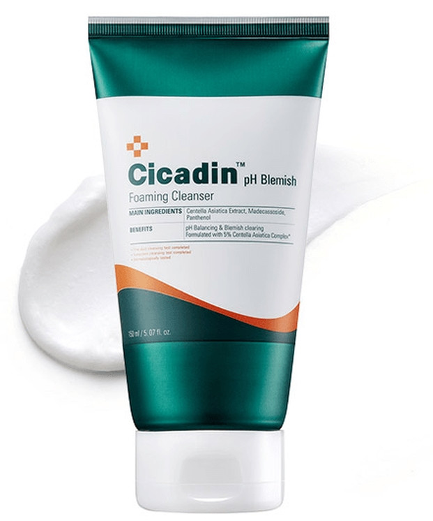 Пінка очисна Missha Cicadin pH Blemish Foaming Cleanser 150 мл, фото 1