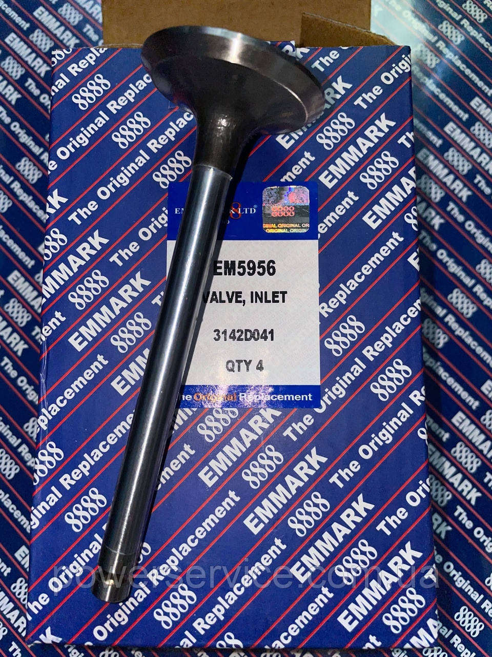 Впускний клапан 3142D041,02/201599 Perkins, Перкінс