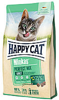 Корм для кошек Happy Cat Minkas Perfect Mix птица, ягненок и рыба, 10 кг