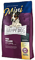 Сухой корм Happy Dog Mini Ireland для собак мелких пород (нормализация линьки, проблемы с кожей), 8 кг