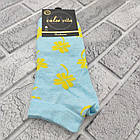 Шкарпетки жіночі короткі весна/осінь малюнок асорті р.36-40 CALZE VITA 30034235, фото 3