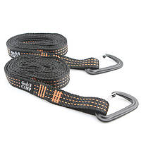 Кріплення для підвісних гамаків "SaveTree" 220 см лямки ремені для гамака Green Camp GC-STO/3