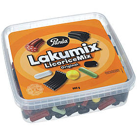 Лакриця Panda Lakumix Licorice Mix Original 800g