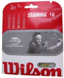 Струни для ракеток Wilson Stamina 18