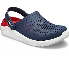 Крокси унісекс шльопанці сабо ЛайтРайд оригінал / Crocs LiteRide Clog (204592), Сині