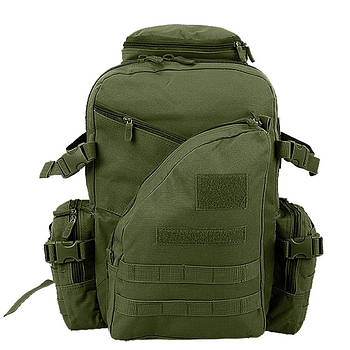 Тактичний рюкзак із кріпленням молле військовий на 40 літрів BPT4-40 олива