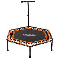 Фітнес-батут із ручкою шестикутний 127 см Let`sGo LG71550FT