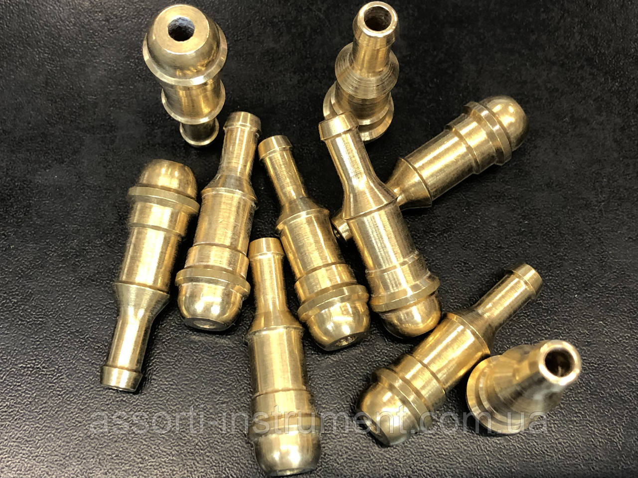 Ніпель комбінований 6/9 ДОНМЕТ (латунний), фото 1