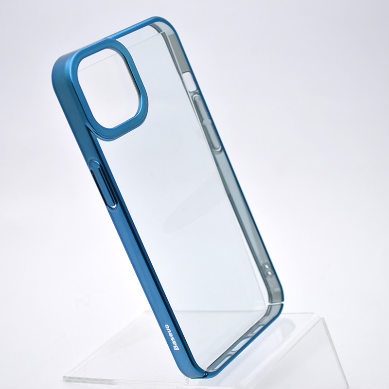 Чохол накладка Baseus Glitter Series Case для iPhone 13 Blue Синій, фото 3