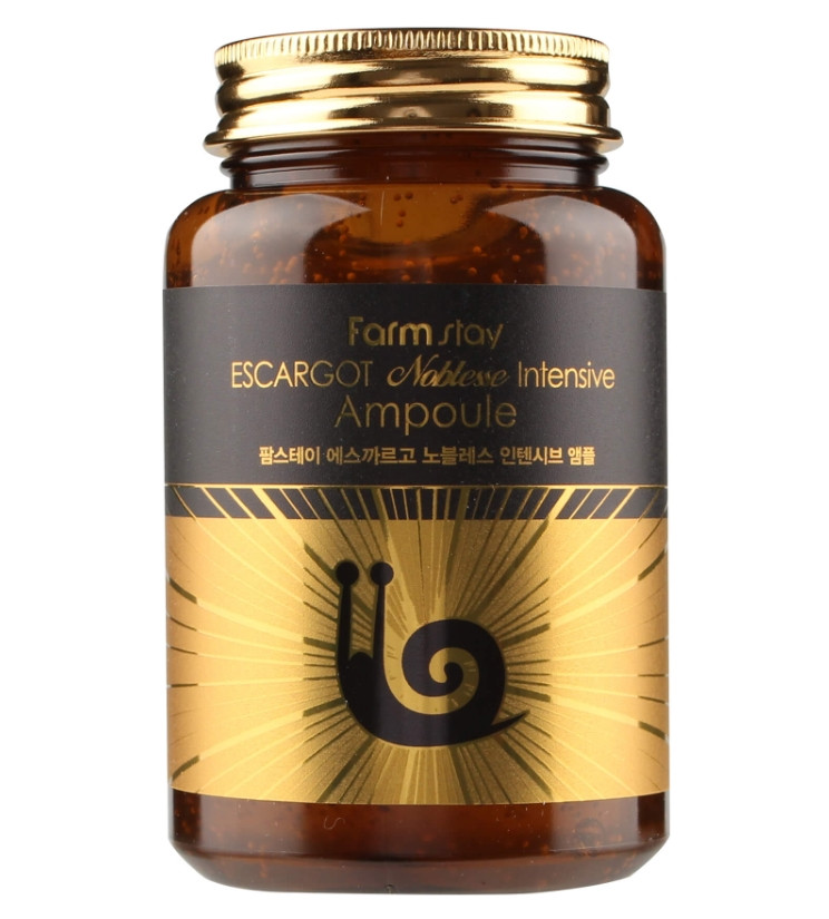 Ампульна сироватка для обличчя FarmStay Escargot Noblesse Intensive All-In-One Ampoule 250 мл