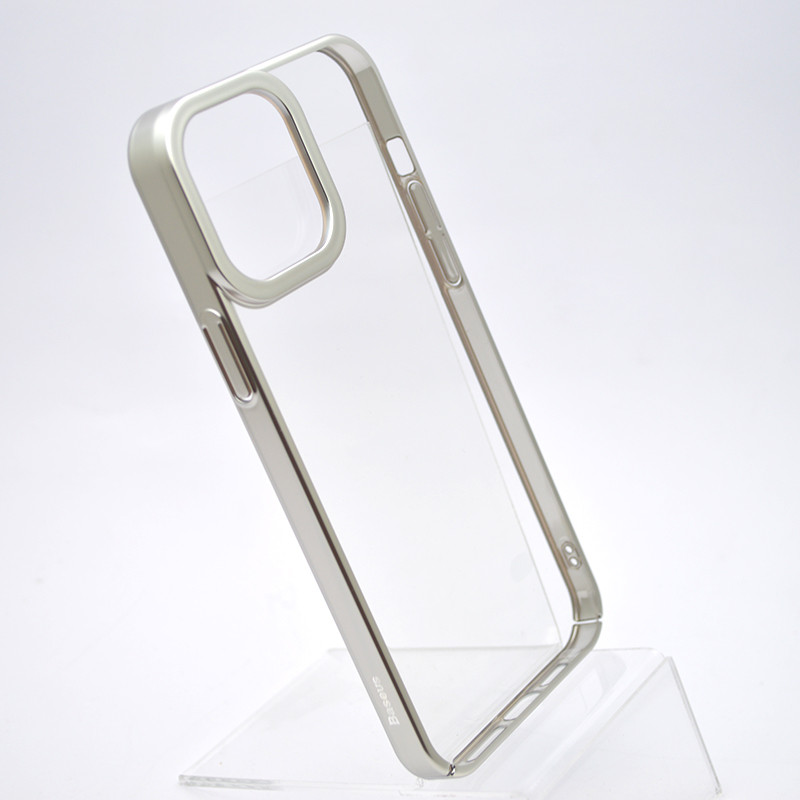 Чохол накладка Baseus Glitter Series Case для iPhone 13 Silver Срібний, фото 2