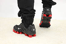 Чоловічі кросівки Nike Shox TL Skepta Black Red CI0987-001, фото 4