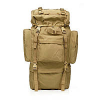 Большой тактический рюкзак на 100 литров военный армейский для ВСУ BPT10-100 койот