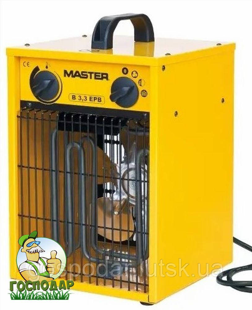 Тепловентилятор промисловий Master 3 кВт, обігрів до 30м/кв