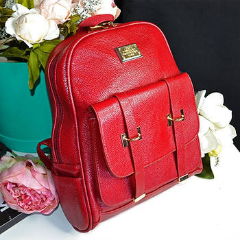 Рюкзак жіночий міський 28*22 см на блискавці з кишенею Luna