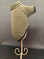 Теплий гольф для собак та кішок (зелений)