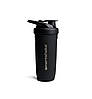 Шейкер спортивний SmartShake металевий Reforce Stainless Steel 30oz/900ml Black, фото 3