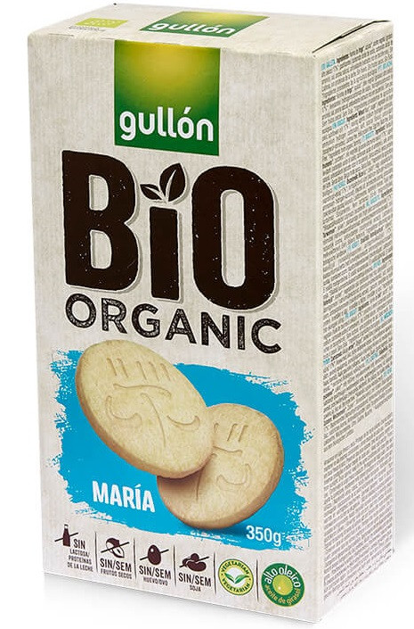 Печиво без лактози органічне Gullon Bio Organic "Марія", 350 г