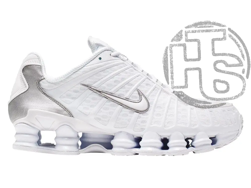 Жіночі кросівки Nike Shox TL White Metallic Silver AV3595-100