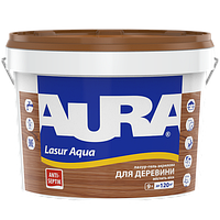 Лазурь для дерева Aura Lasur Aqua (белый) 2,5 л