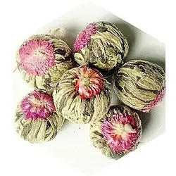 Білий в'язаний чай "Близнюки" Османтус