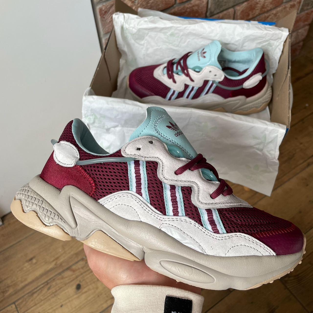 Жіночі Кросівки Adidas Ozweego Bordo Blue 36-37-38-39-40-41