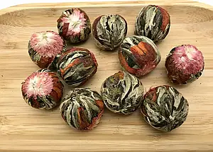 Білий в'язаний чай "Вогняний бутон" Османтус