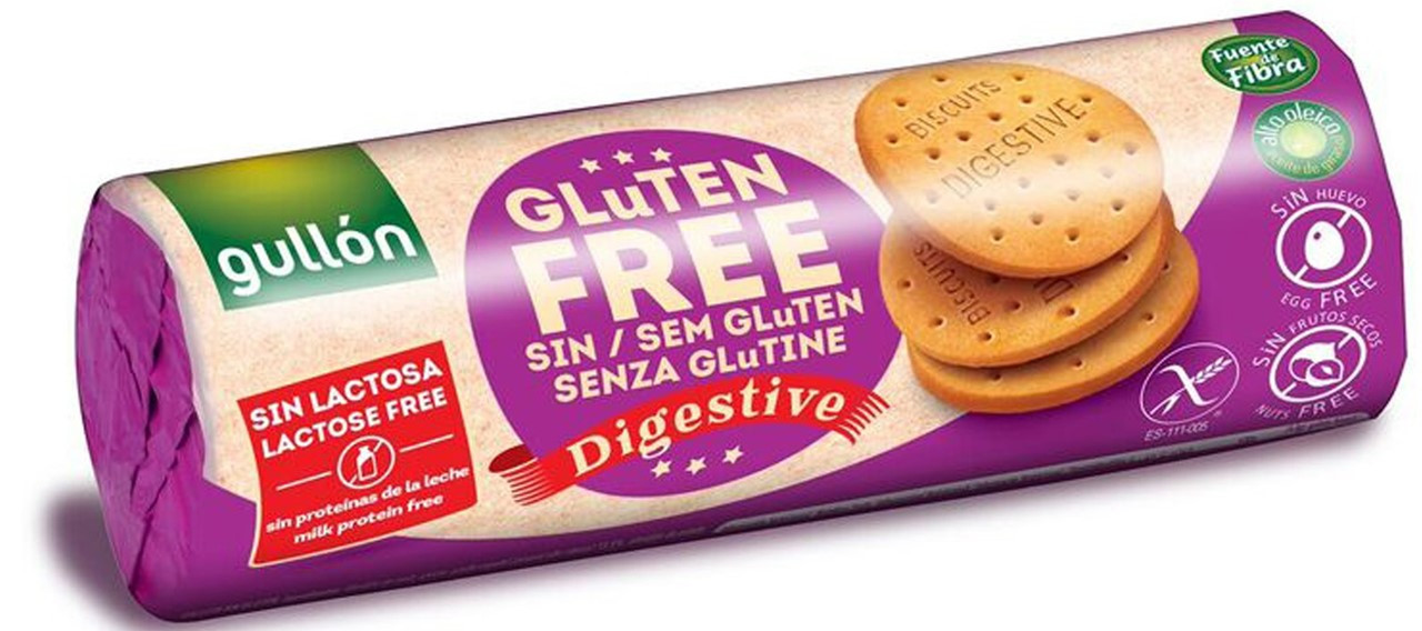 Печиво без лактози органічне Gullon — Gluten Free Digestive, 150 г, фото 1