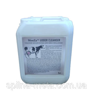 Засіб для гігієни вимені до доїння MOOZA Uddder Cleanser, 5л (1:4), фото 1