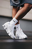 Чоловічі кросівки Nike Shox TL White Metallic Silver AV3595-100, фото 9