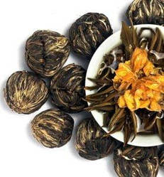 Білий в'язаний чай "Жасминова кошик" Османтус