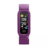 Фітнес-браслет Lemfo S90 для дітей (Пурпурний), фото 3