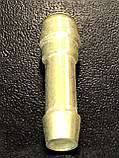 Ніпель d 6 мм ДОНМЕТ (латунний), фото 5