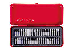 Набір вставок (біт) 1/4", TORX, HEX, PZ, PH, SLOT, 42 пр.  KING TONY 1042CQ